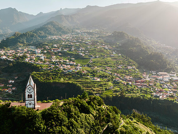 Stunning landscape in Madeira